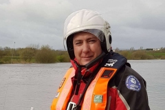 Eugene Chapman on Community Rescue Service Boat's